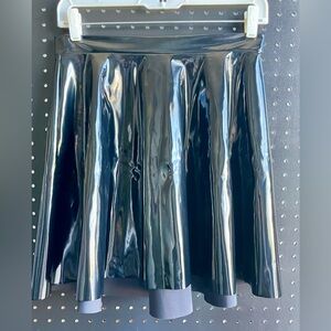 Blackmilk PVC Skater Skirt. Size M